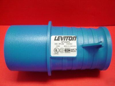 Leviton plug splashproof pin and sleeve SP330P6