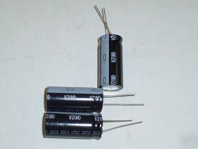 New 50 pcs 100V 22UF nichicon hi-temp radial capacitors 