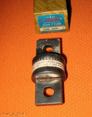 New buss jjn-250 fuse t-tron JJN250 class t bussmann 