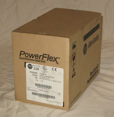 Powerflex 40 (22B-B017N104 ) 5HP, 240V, 