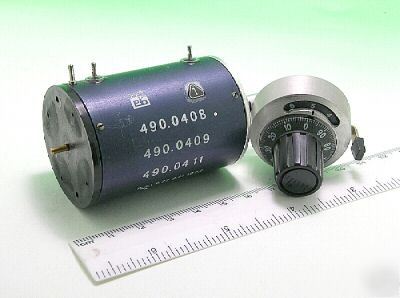 Precision wire potentiometer + knob 0,1KOHM ( 100 ohm )