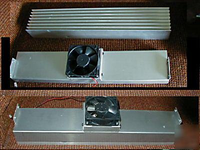 Aluminum extrusion heatsink & fan-cnc gecko drives etc.