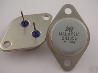 10PCS, npn 2N3055 amp switch power transistors to-3