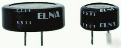 3 - .047 farad / 5.5 vdc memory back-up capacitor