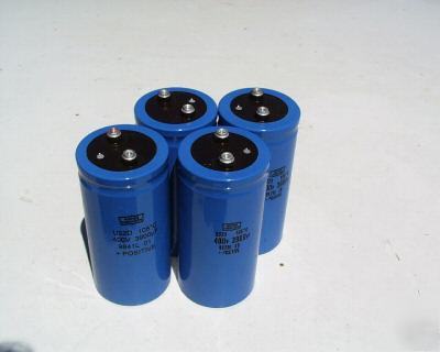 3900 uf 400 v filter caps set of four matched stereo
