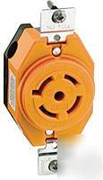 5 units of leviton L23-20 locking receptacle 2530-ig