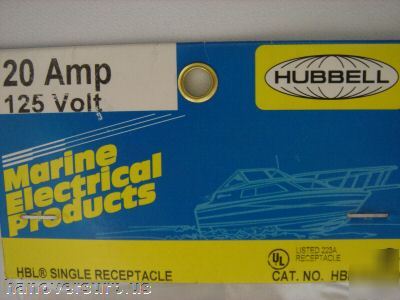 HBL23CM10 lot of 3 hubbell twist-lock receptacle