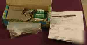 Phoenix contact 2761509 plug backshell d 9 postion pins