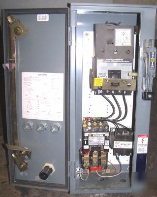 Square d 8536 size 1 combination motor starter 