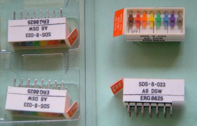 Switch, dil 8 pole spst erg SDS8-023 23 off