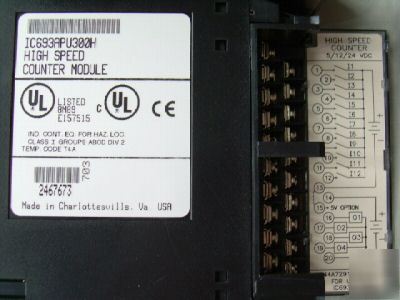 Ge fanuc ic 693 apu 300-h high speed counter 