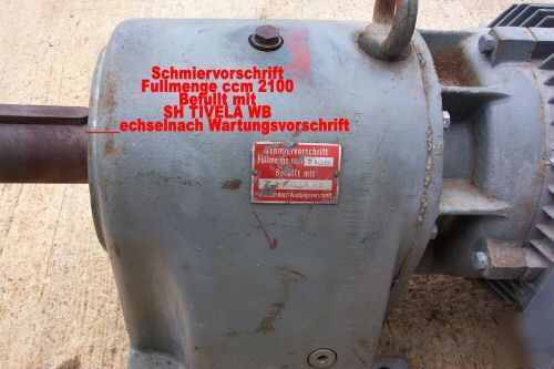 German quality electric gear motor 480 volt with brake