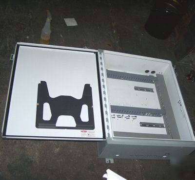 Hoffman 30 x 24 x 8 electrical enclosure nema 12 , 13 