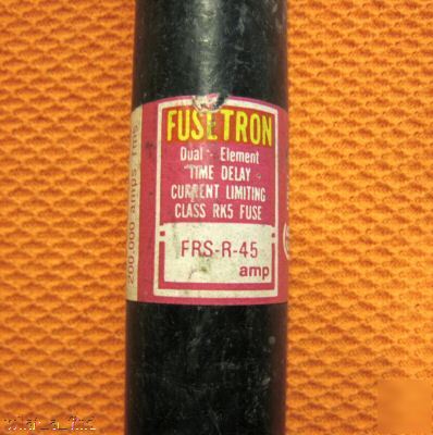 New buss frs-r-45 fuse FRSR45 45 amp 600 volt nos 