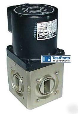05-01188 transco WR62 waveguide switch dpdt latching rf