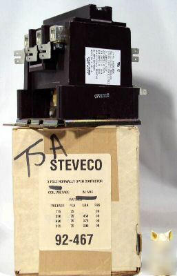 Hvac 3 pole 75 amp 24V definite purpose contactor l