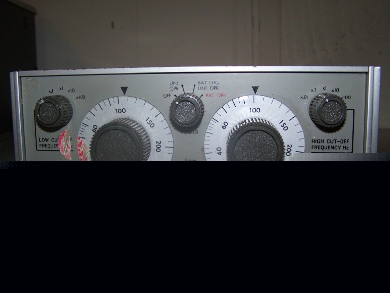 Krohn-hite model 3700 filter