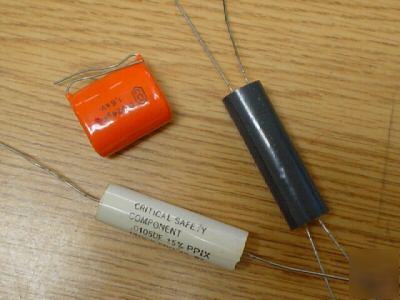 New 2 pcs hi-voltage safety capacitor critical caps 