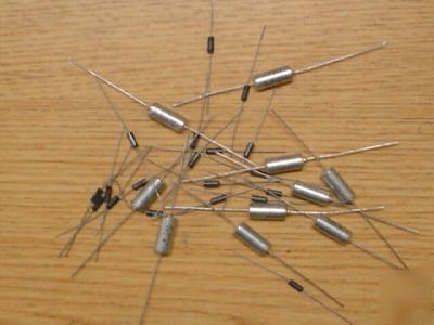 New 25 pcs 50V .82UF axial tantalum capacitors mil spec