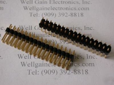 New pin header 17 pin X2 row =34 pin pich 2.5MM 4X43M 