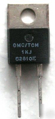 Ohmite TCH35P1K00JE heat sink thick film power resistor
