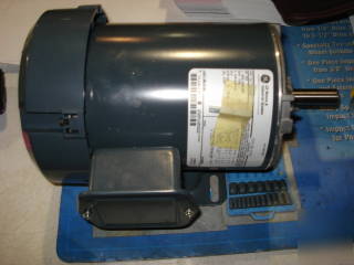 Totally enclosed fan cooled industrial motor ,3/4 hp