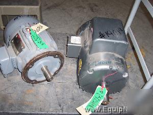 (2) 5HP motors $1 no 