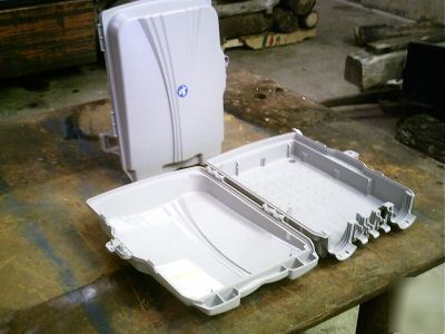 Large rain tight electronic/ communications enclosure