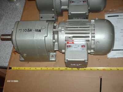 New flender-motex gear motor .55 kw nice boston dayton