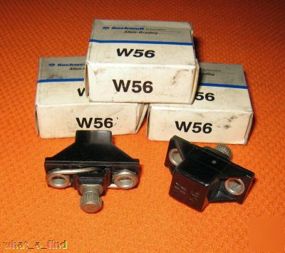 New lot 3 allen bradley thermal overload heater W56 