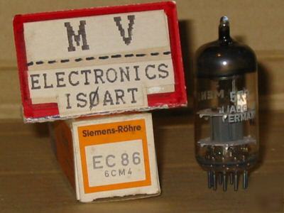 One tube EC86 6CM4 siemens - valvole rÃ¶hren lampes