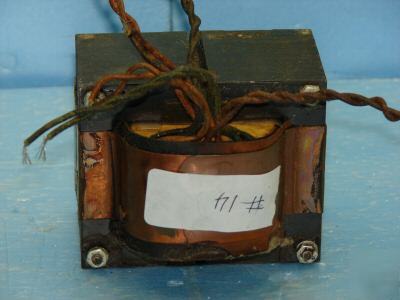 Power transformer input 115 output 790 6.3 6.3 5 v ac