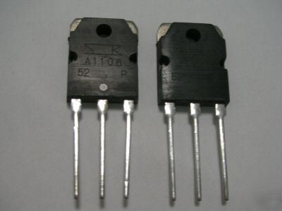 50, sanken pnp 2SA1106 A1106 power amp transistor to-3P