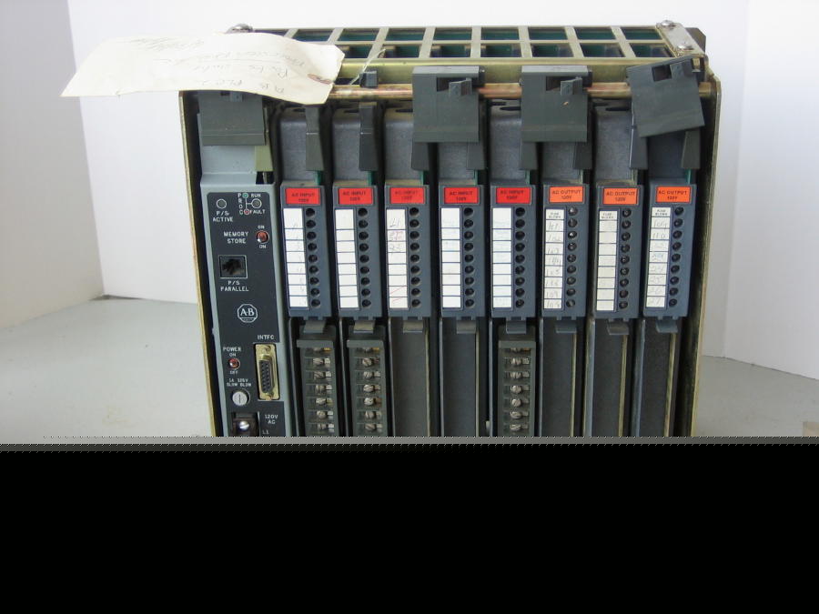 Allen bradley i/o chassis assembly