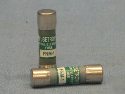 Bussmann 1 amp fuse 250 volt fnm-1 6C207