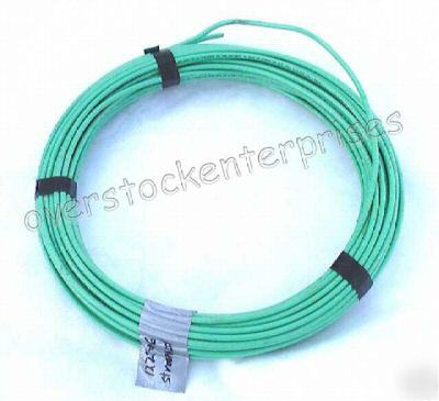 New 122' of awg #6 green stranded copper wire - brand 