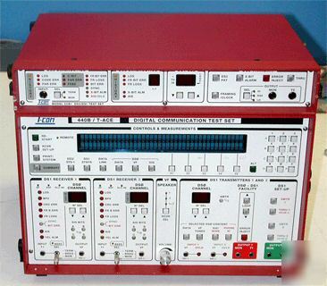 T-com 440B/t-ace digital communications test set +opts.