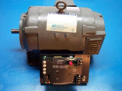 2 hp variable speed motor & motor driver package