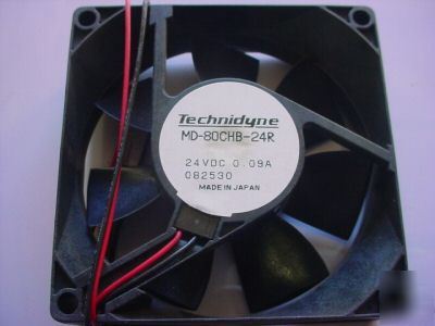 24 vdc .09 amp fan md-80CHB-24R (qty 11 ea)