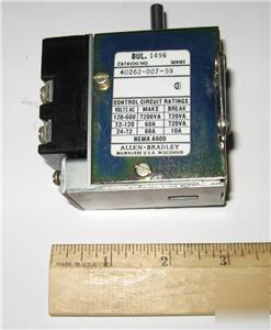 Allen bradley timer for a shepard niles 20 ton crane