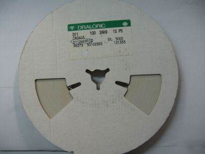 5000PCS p/n D1156K2FCS ; res 56.2K 1% 1/16W - smc 060