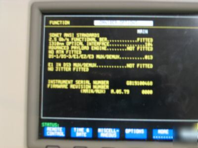 Agilent 37719A communication analyzer 