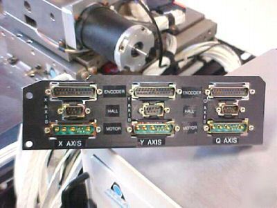 Anorad linear motor driver with x-y and rotary