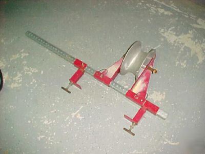 Greenlee style his HB4A cable tray vertical roller