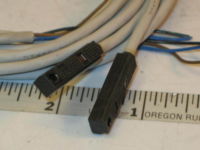 Pair used smc pneumatic automation sensor switch d-Z76