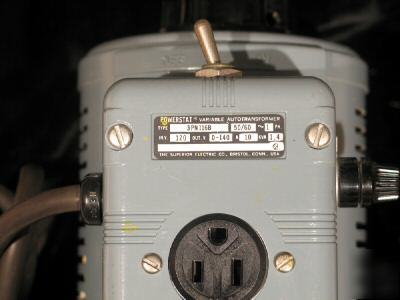 Powerstat variable autotransformer 3PN116B 10A variac