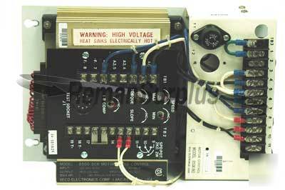 Seco 8500/seco 8504NO motor speed / motor control