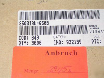 Vishay mosmic for tv-tuner prestage sot-343R S503TRW