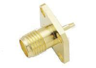 Zou@ 50PCS rf panel connector sma female /sma-KF4