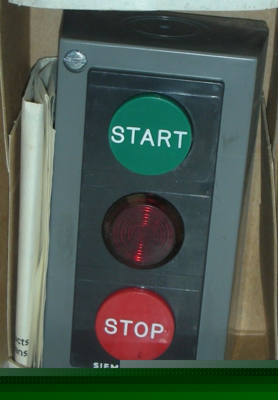 New siemens allis PSH12K17S stop start button switch 